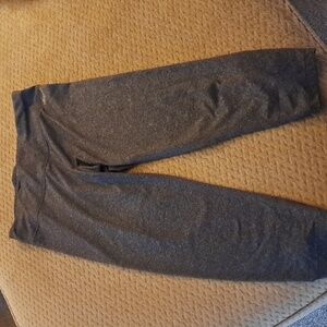 Calvin Klein Performance Dry Medium Charcoal Grey Capri Leggings